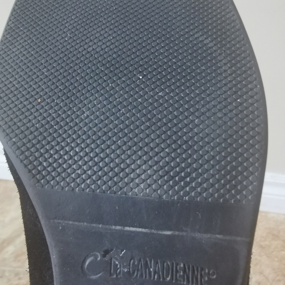 La Canadienne block heel sued boots - Picture 4 of 6